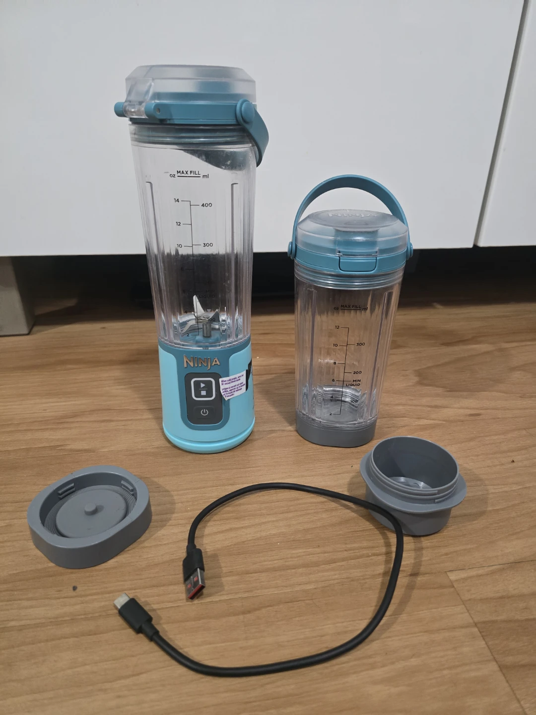 Ninja Blender with Leak-Proof Lid, Blue