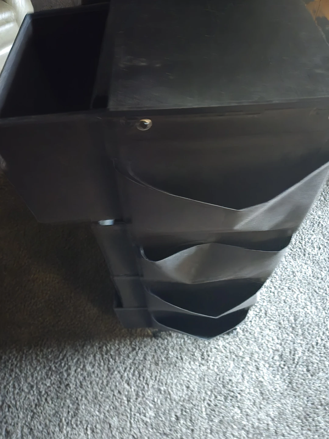 Gray Fabric Drawer Storage Organizer - photo 3