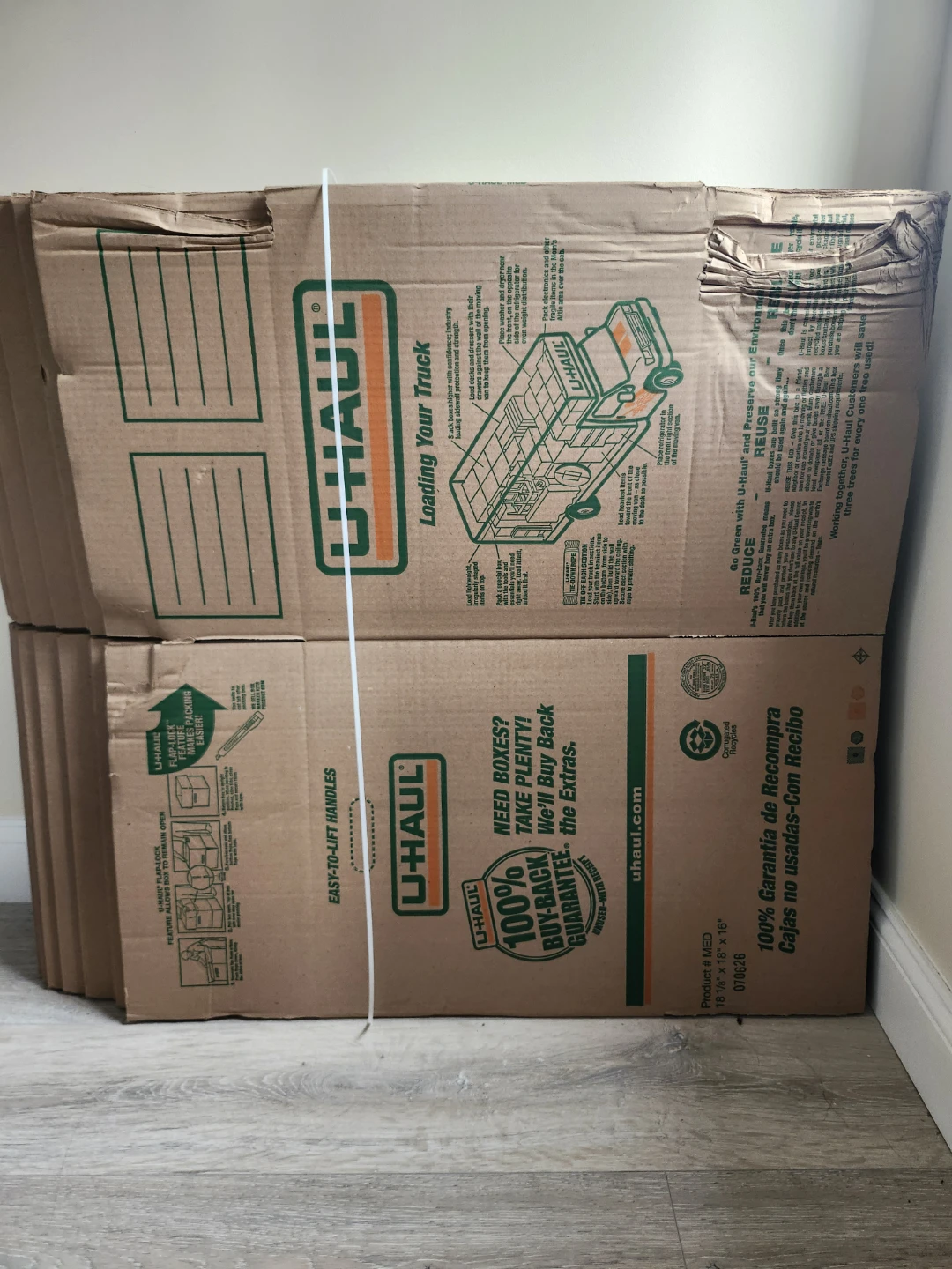 U-Haul Medium Moving Boxes - photo 2