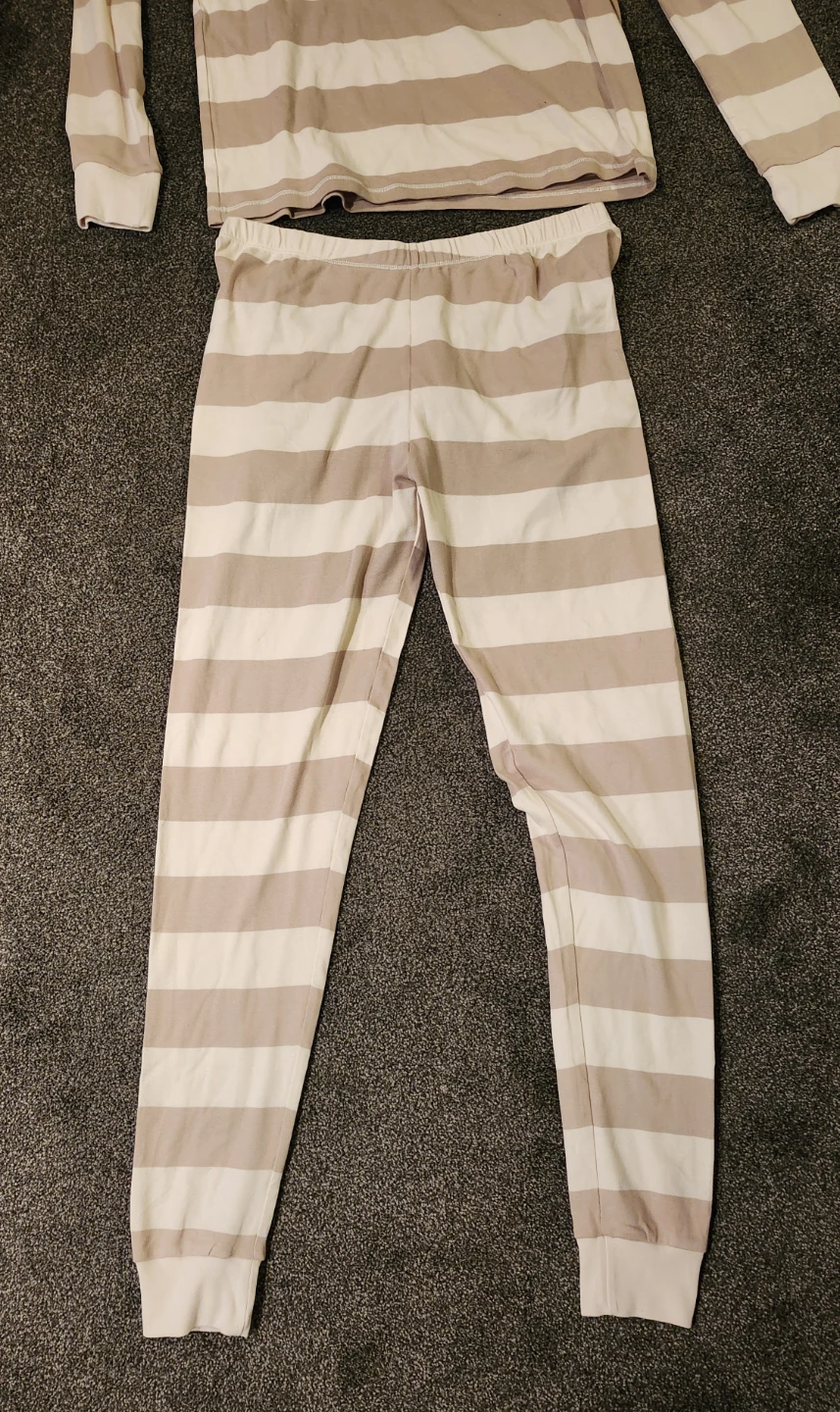 Burt's Bees Baby 2-Piece Striped Pajama Set - photo 2