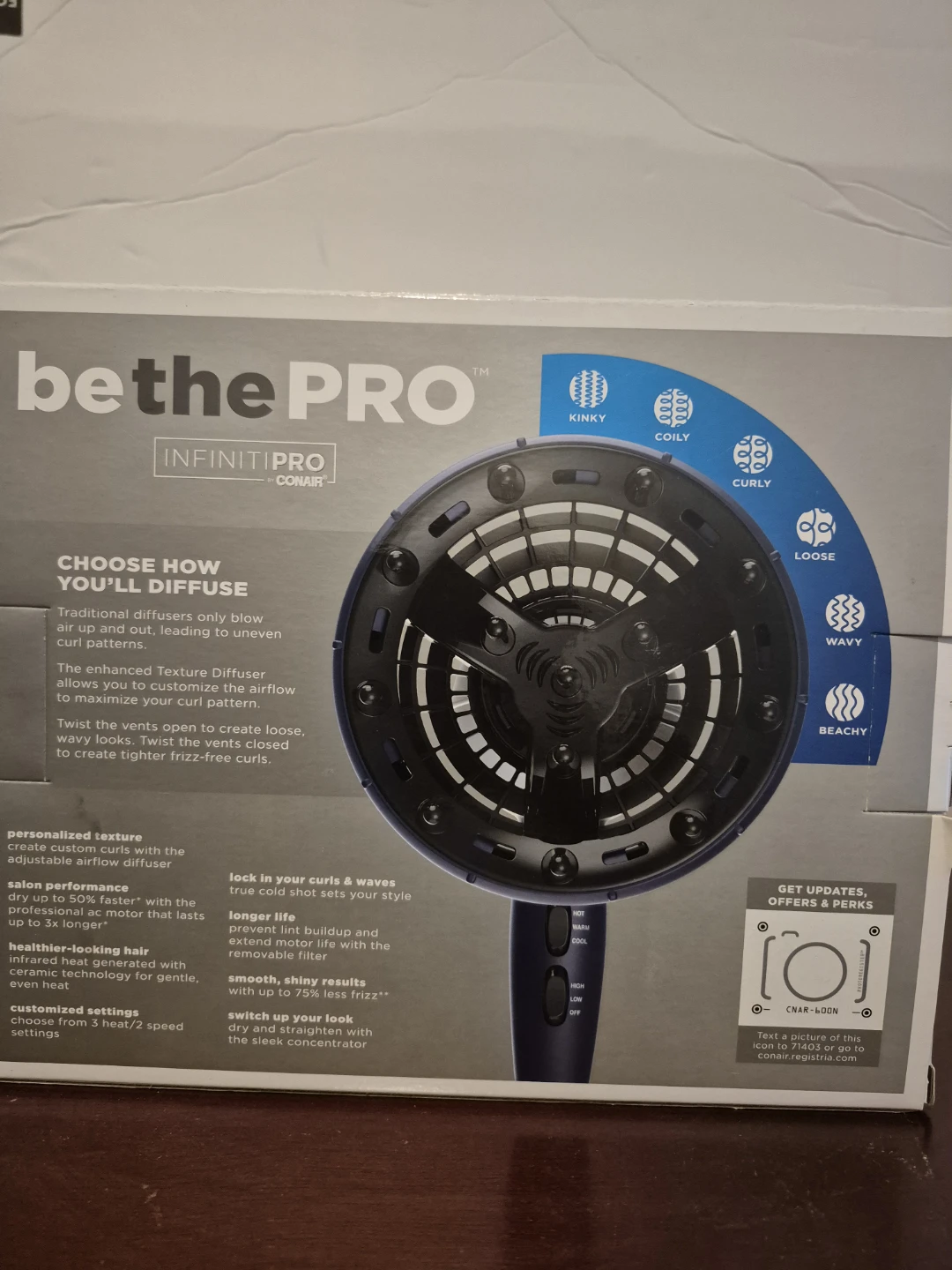 InfinitiPRO by Conair Natural Texture Styling System - photo 3
