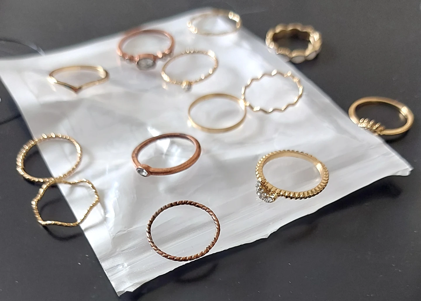 Set of assorted fashion rings - photo 2
