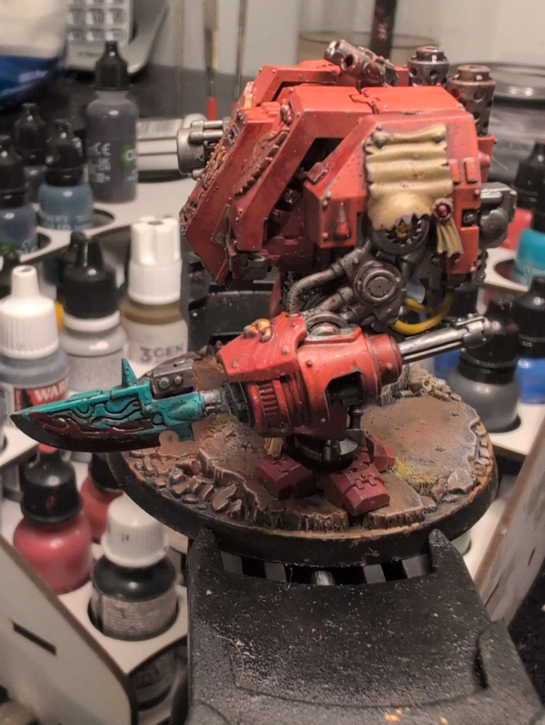 Warhammer 40k Blood Angels Dreadnought - photo 3