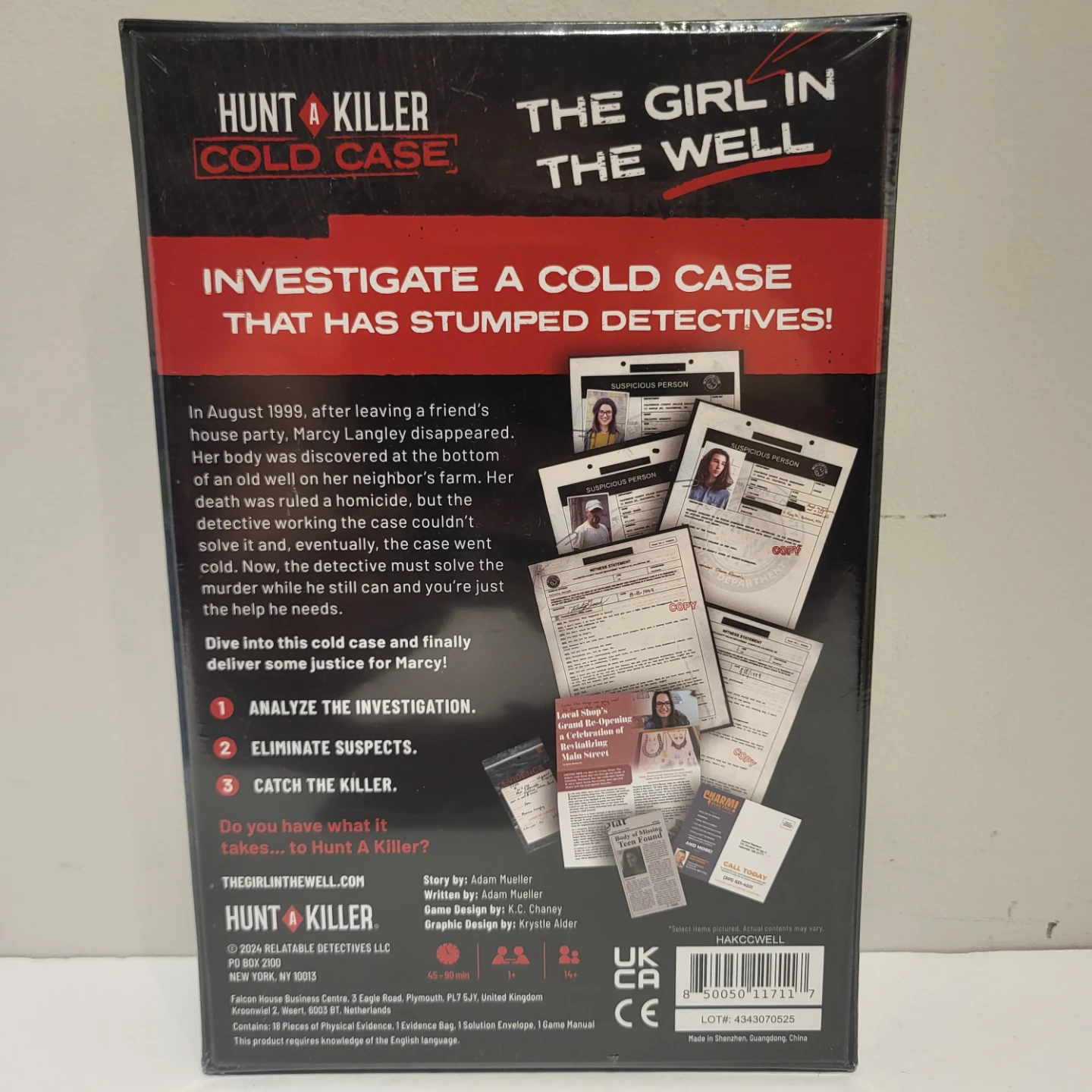 Hunt A Killer Cold Case: The Girl in the Well - photo 2