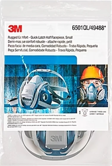 3M Rugged Comfort Half Facepiece 6501QL - photo 4
