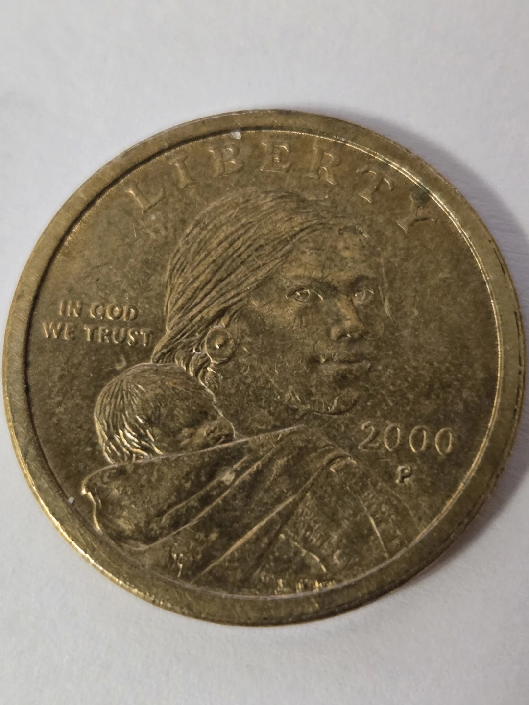 2000 P Sacagawea US Dollar Coin