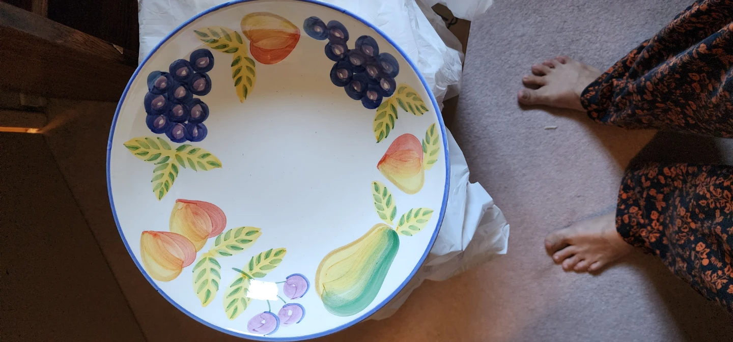 Heritage Mint Orchard Jubilee Serving Bowl