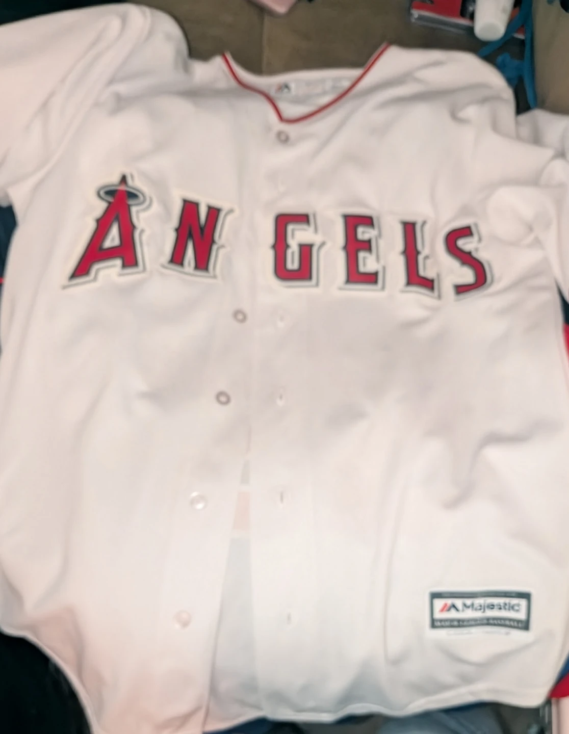 "#88 C Pilero"Majestic Los Angeles Angels Jersey