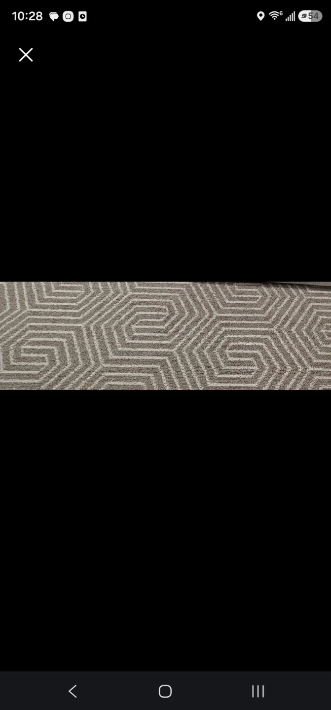 Geometric Pattern Area Rug 7× 5 feet