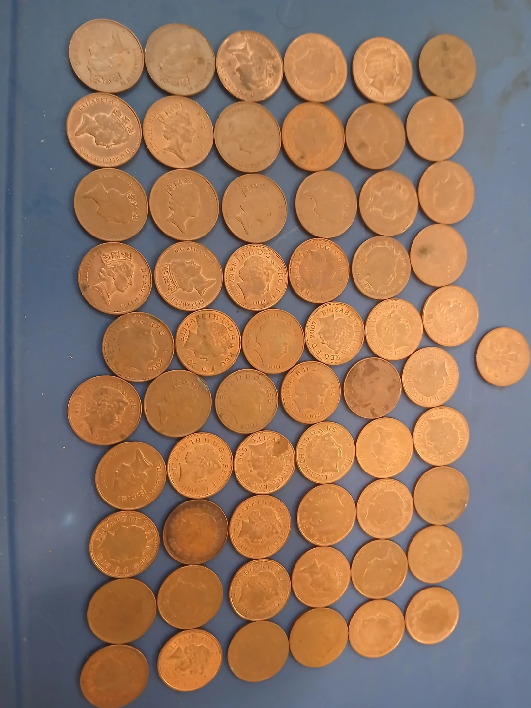 Collection of British Pennies
