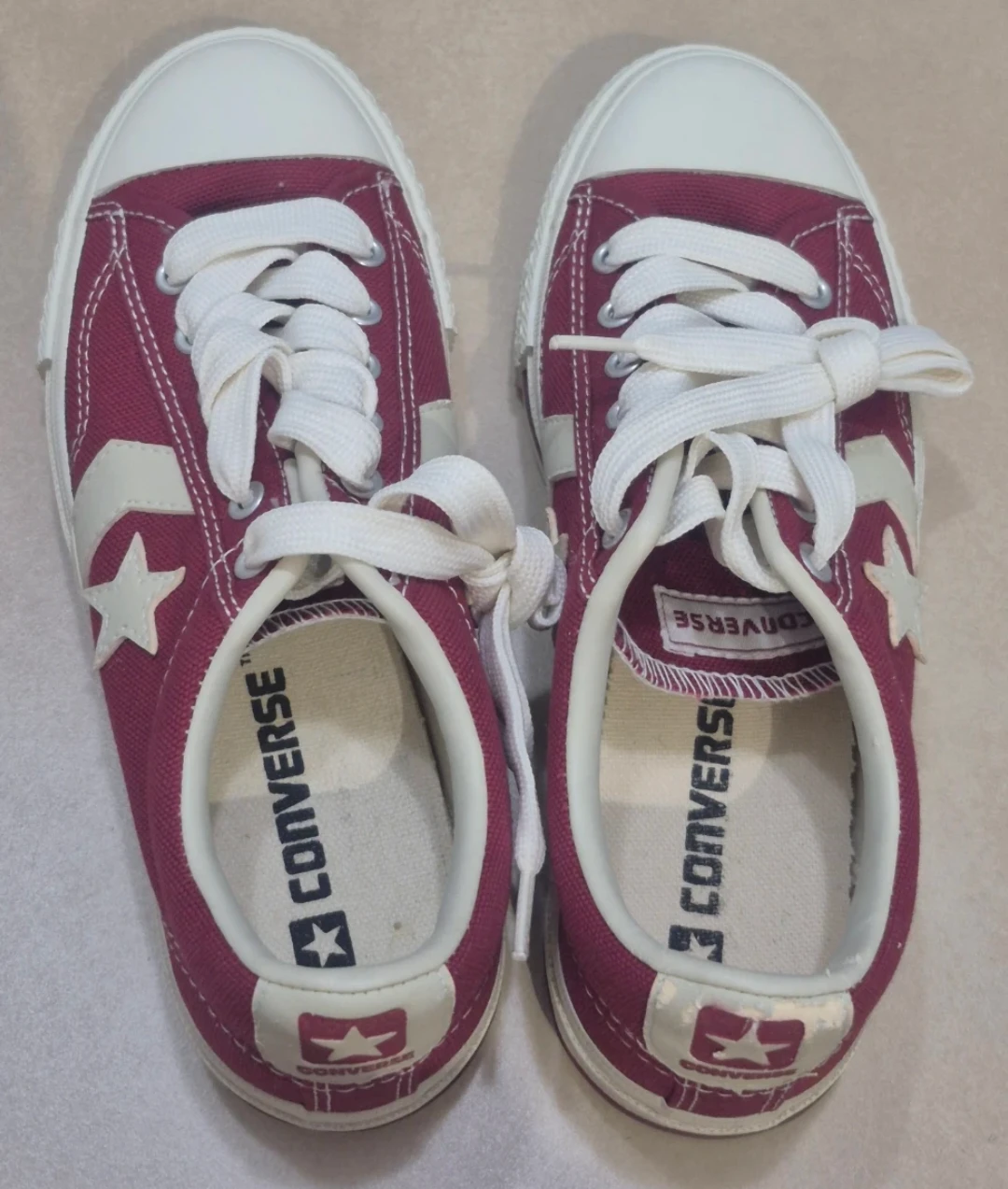 Converse Star Player Low Top Sneakers Maroon - photo 3