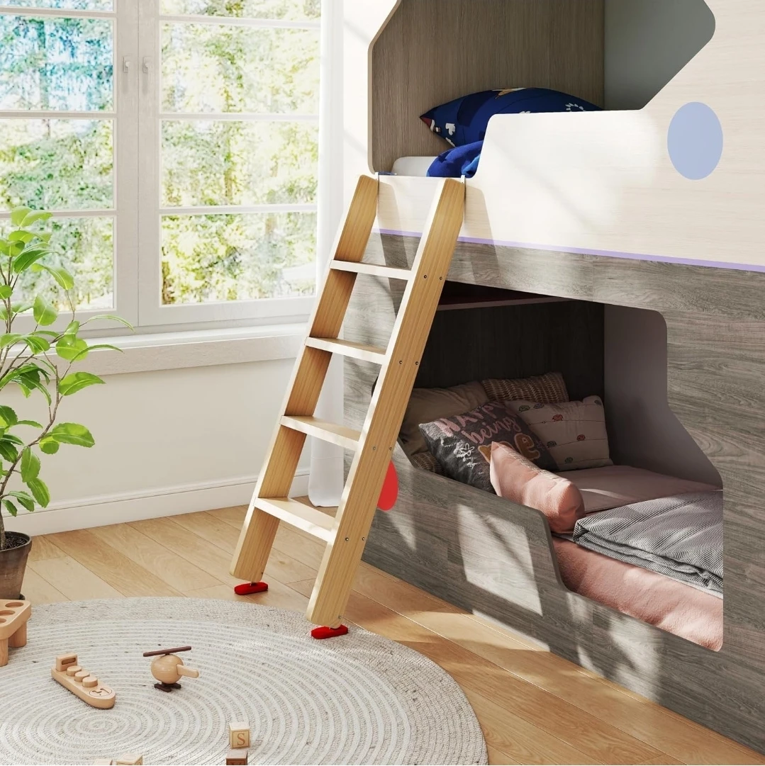 50-inch Wooden Bunk Bed Ladder - photo 3