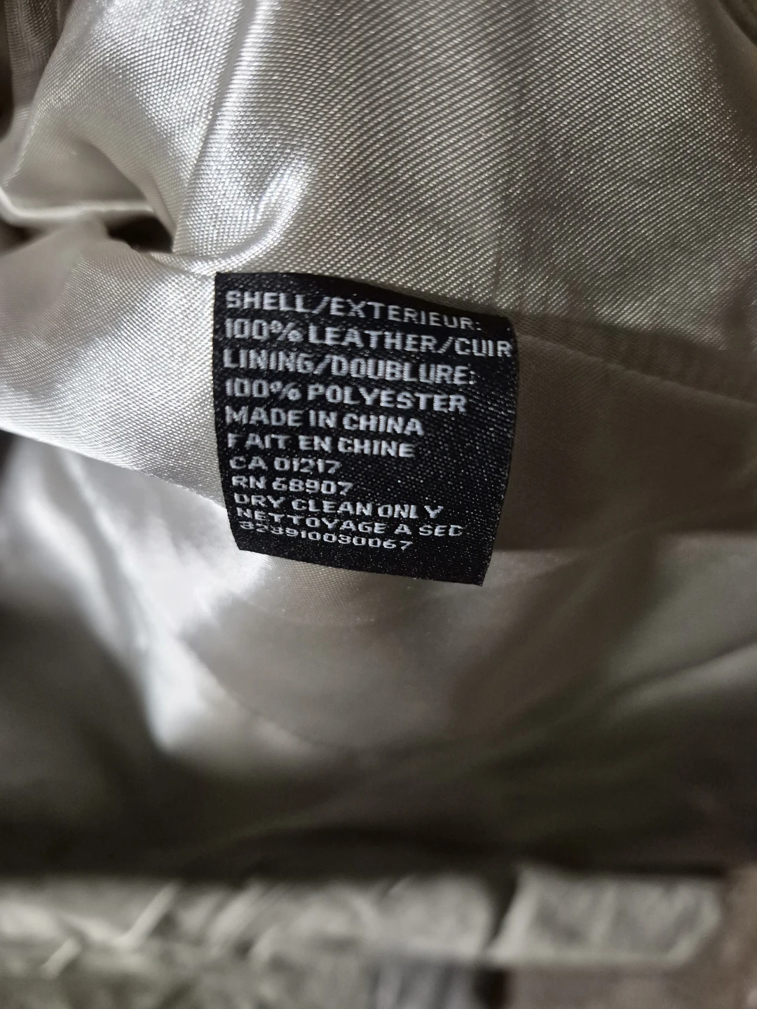 Le Château Cream Leather Coat - photo 2