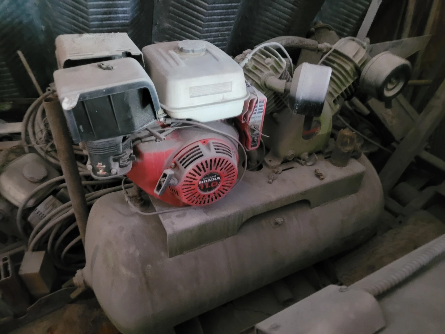 Honda GX340 Gas-Powered Air Compressor