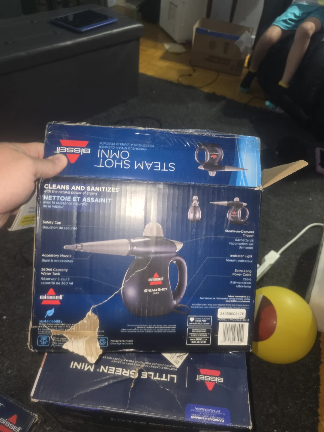Bissell Steam Shot Omni Handheld Steam Cleaner - photo 2