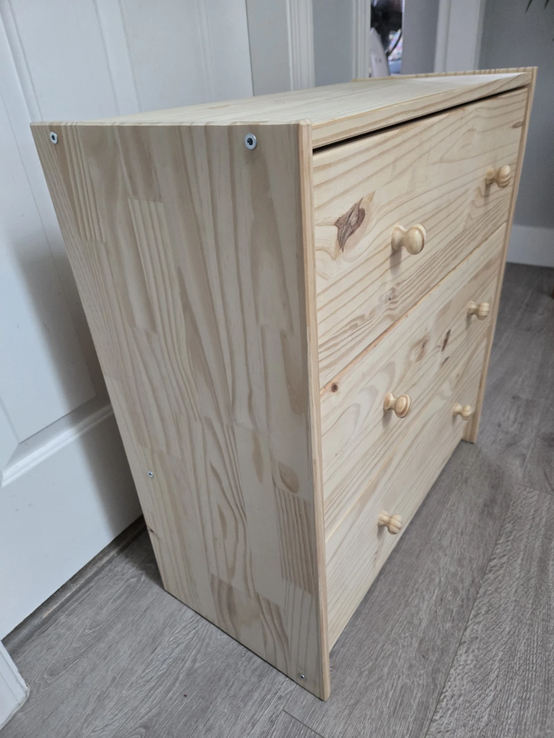 Ikea 3 drawer rast dresser solid pine - photo 4