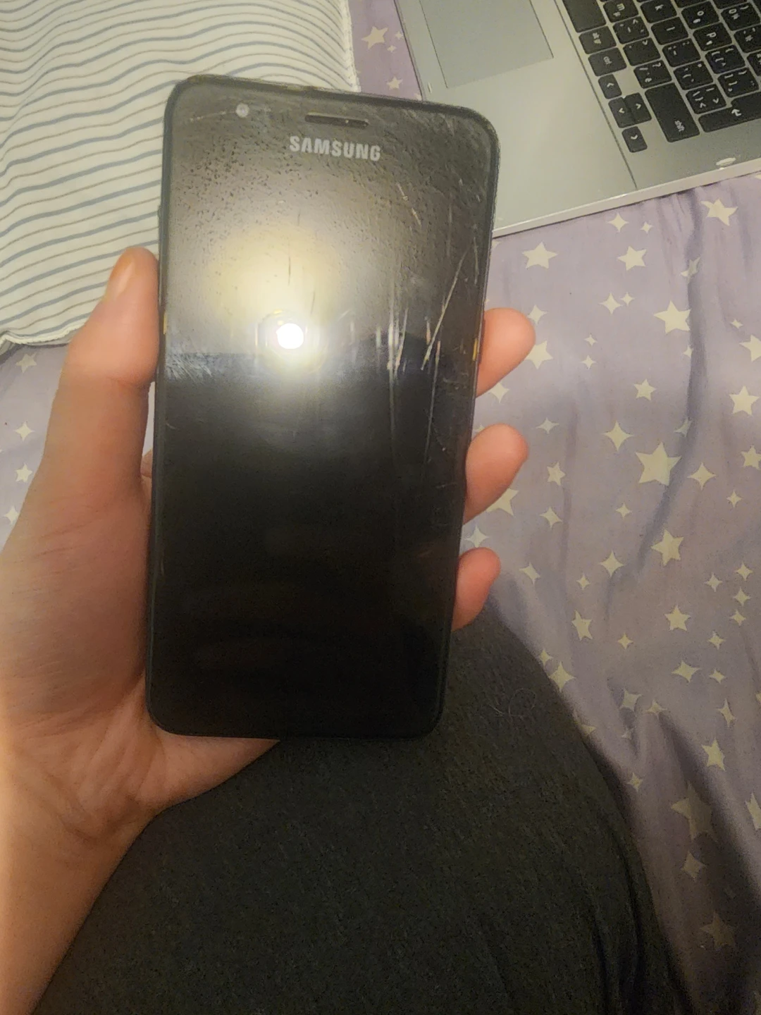 Black Samsung Smartphone - photo 2