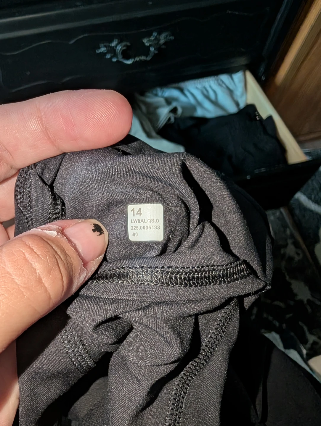 Lululemon Black Athletic Skort Size 14 - photo 2