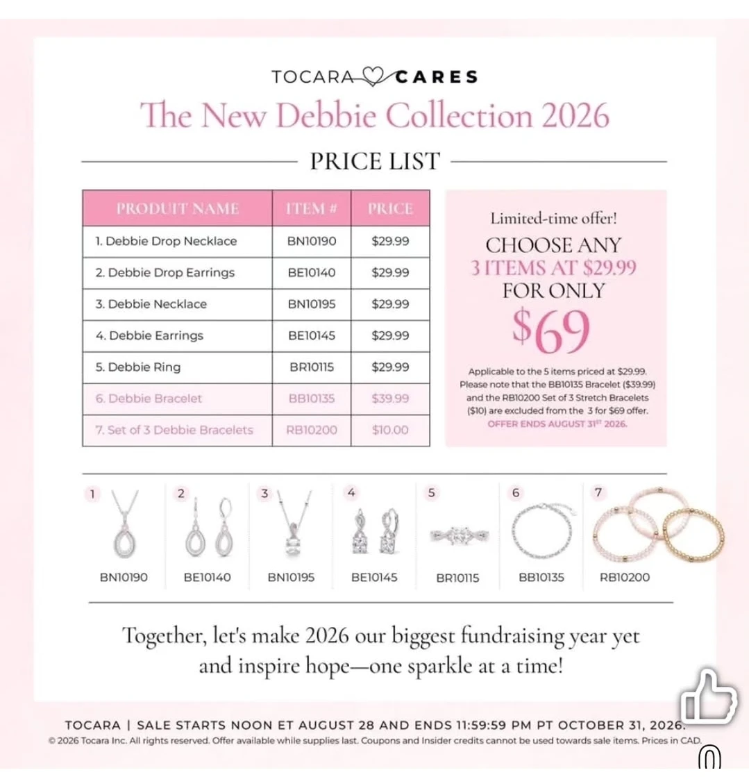 TOCARA The New Debbie Collection 2026 Earrings
