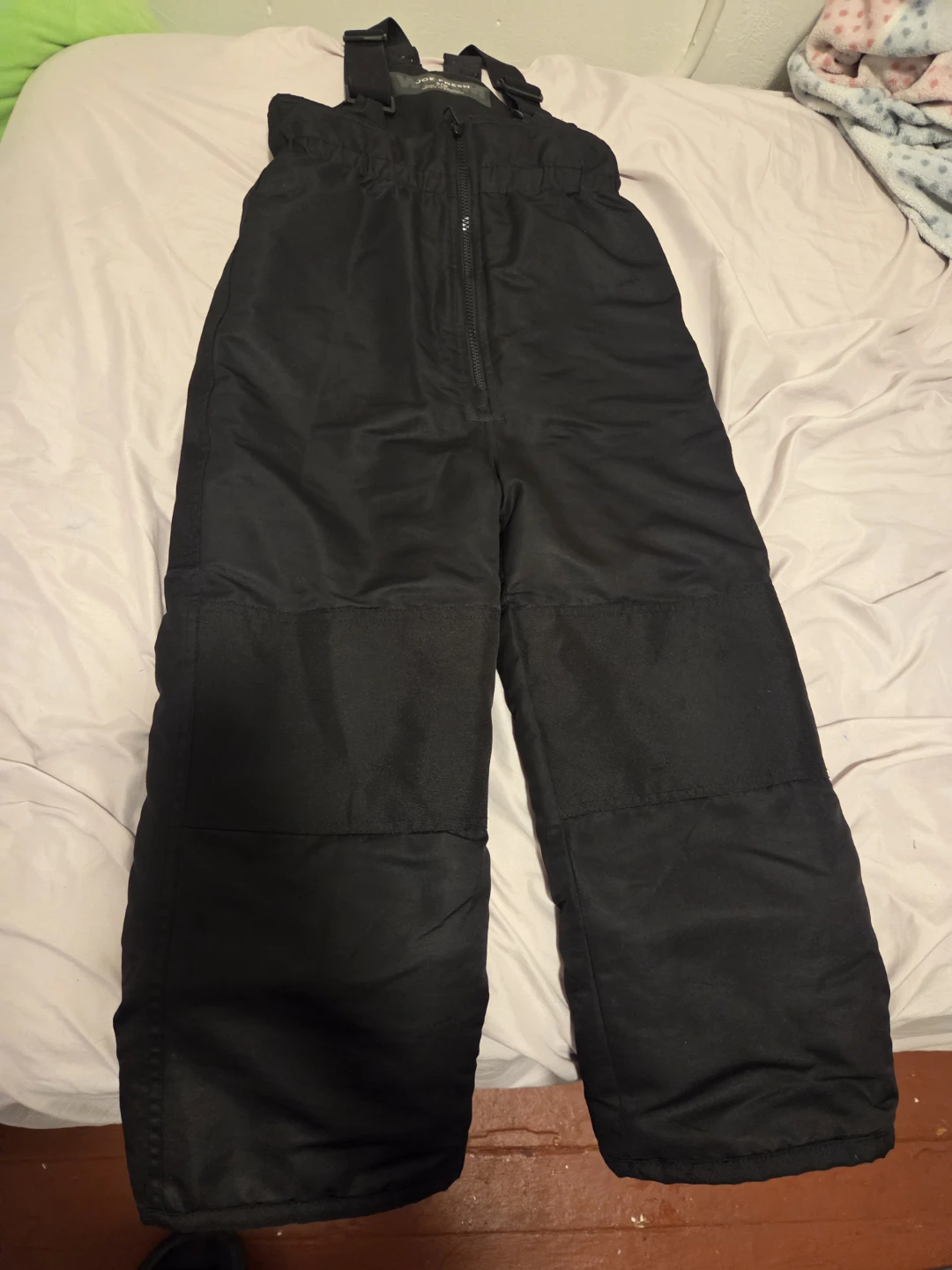 Joe Fresh Black Ski Bib Overalls