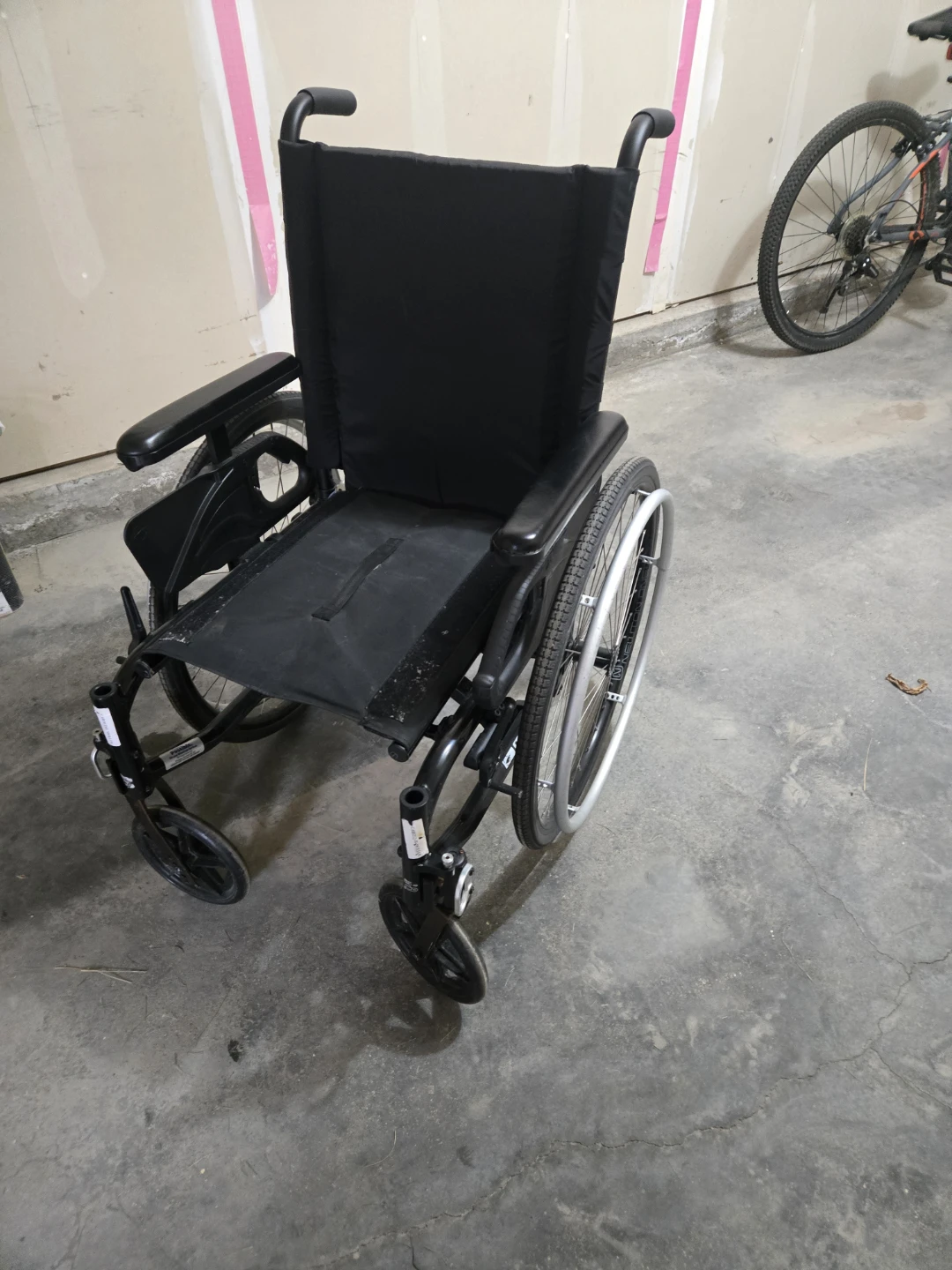 Black Standard Wheelchair