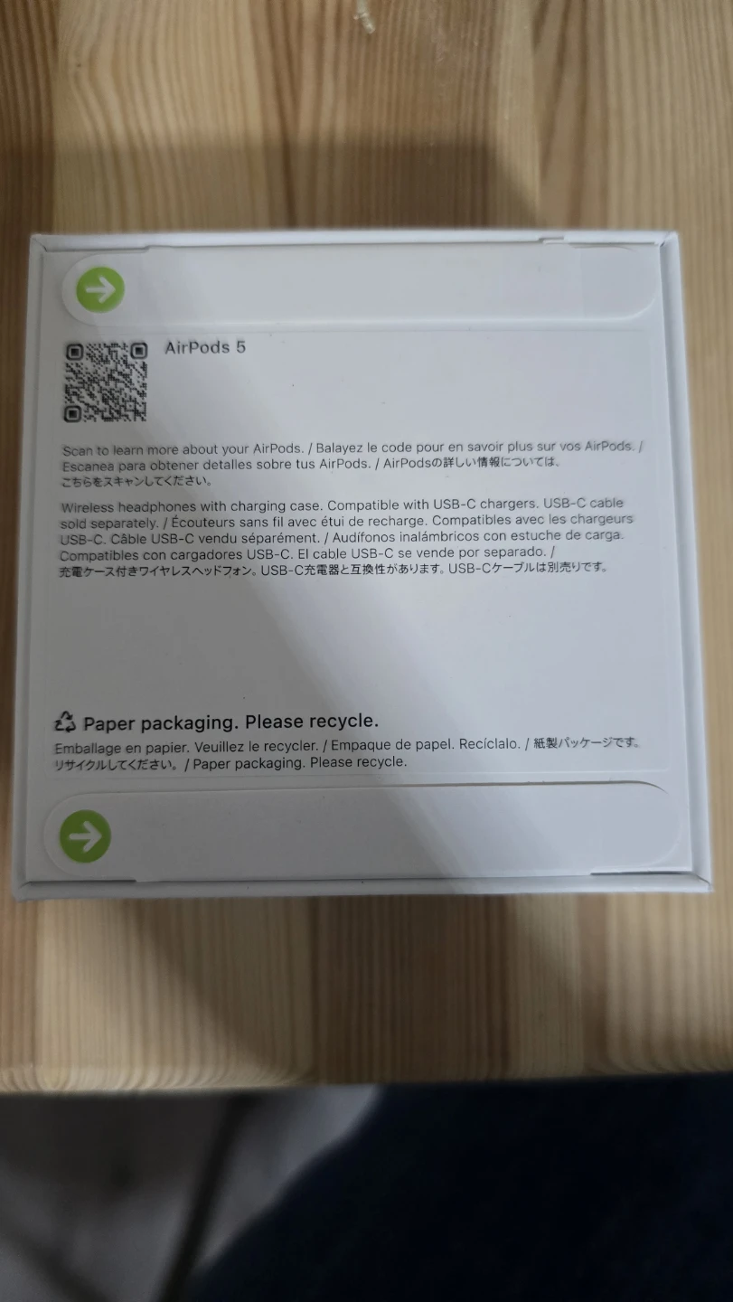 Apple AirPods 5 Wireless Headphones - photo 2