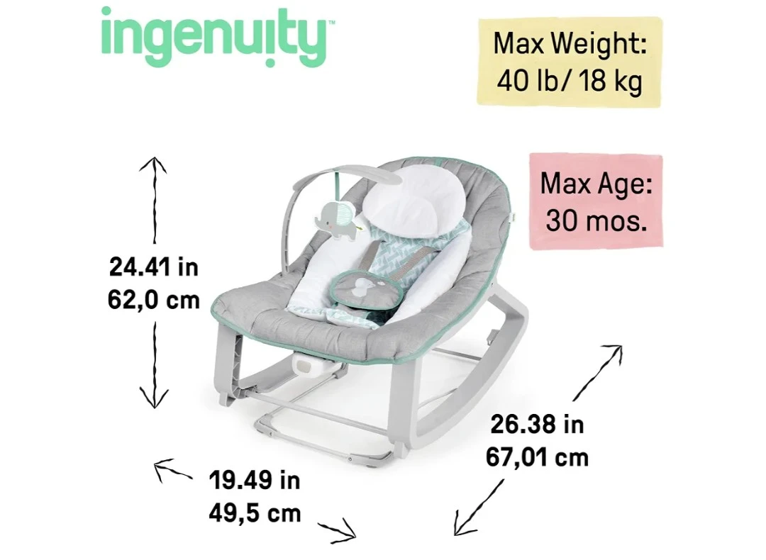 Ingenuity Keep Cozy 3-in-1 Grow With Me Seat - photo 2