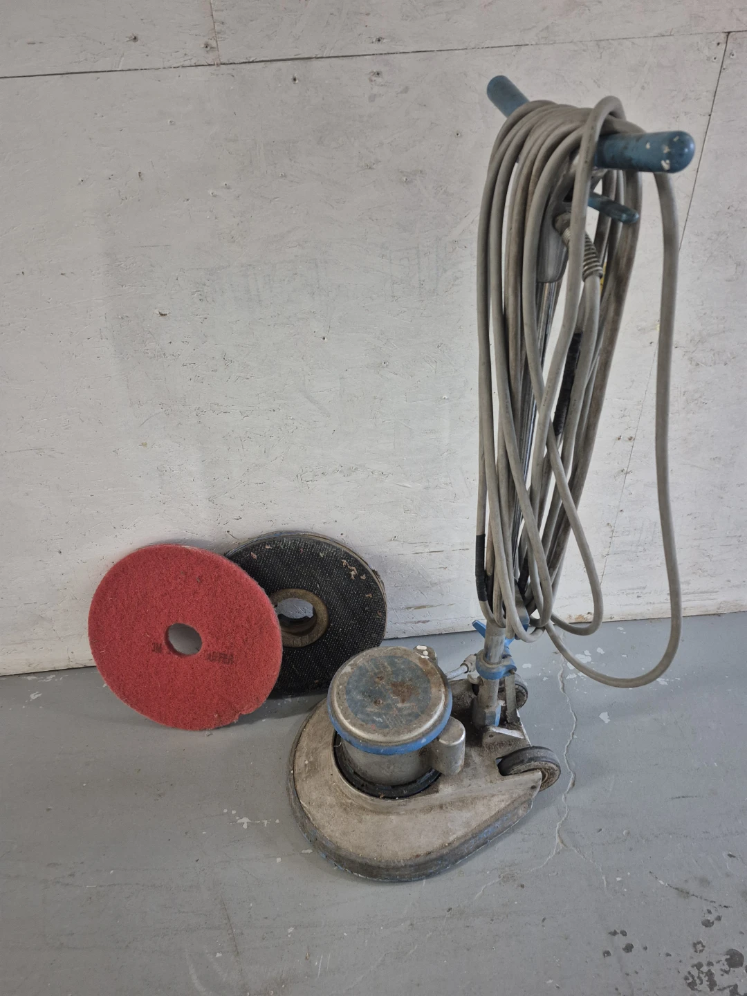 Floor Buffer with Pads