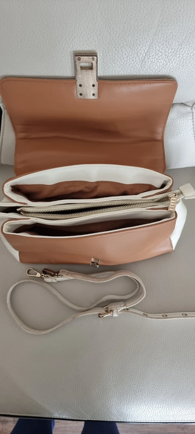 Elle Tri-Colour Handbag with Strap - photo 2