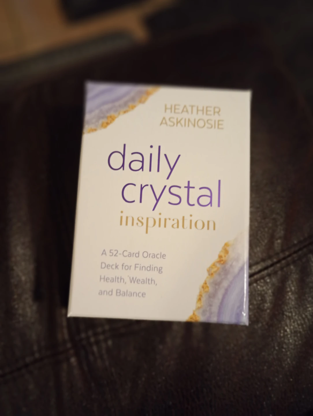 Daily Crystal Inspiration 52-Card Oracle Deck