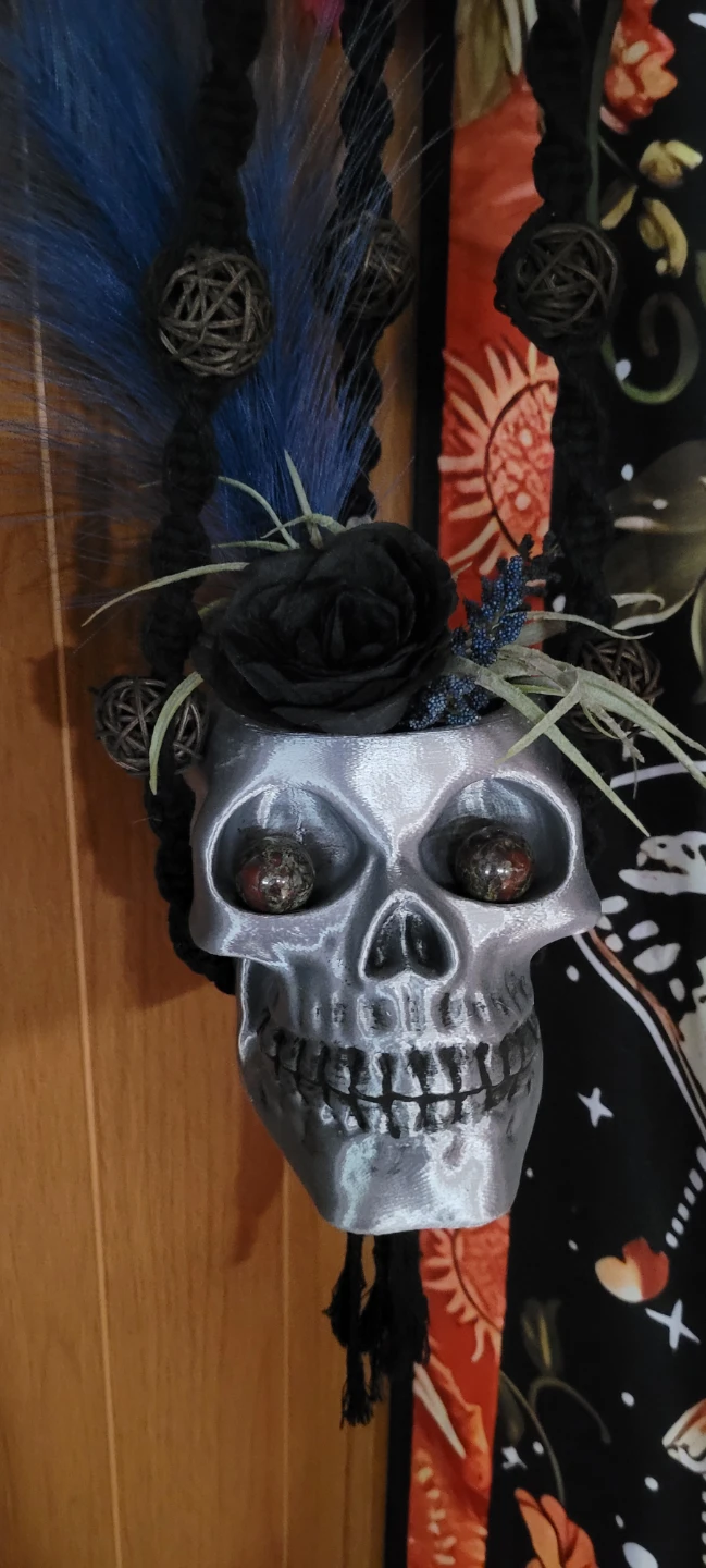 3D Printed Skull Hanger - photo 4