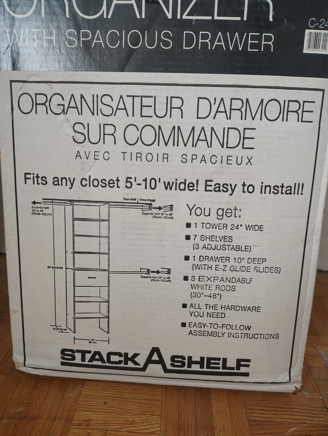 Stack A Shelf Custom Closet Organizer - photo 2