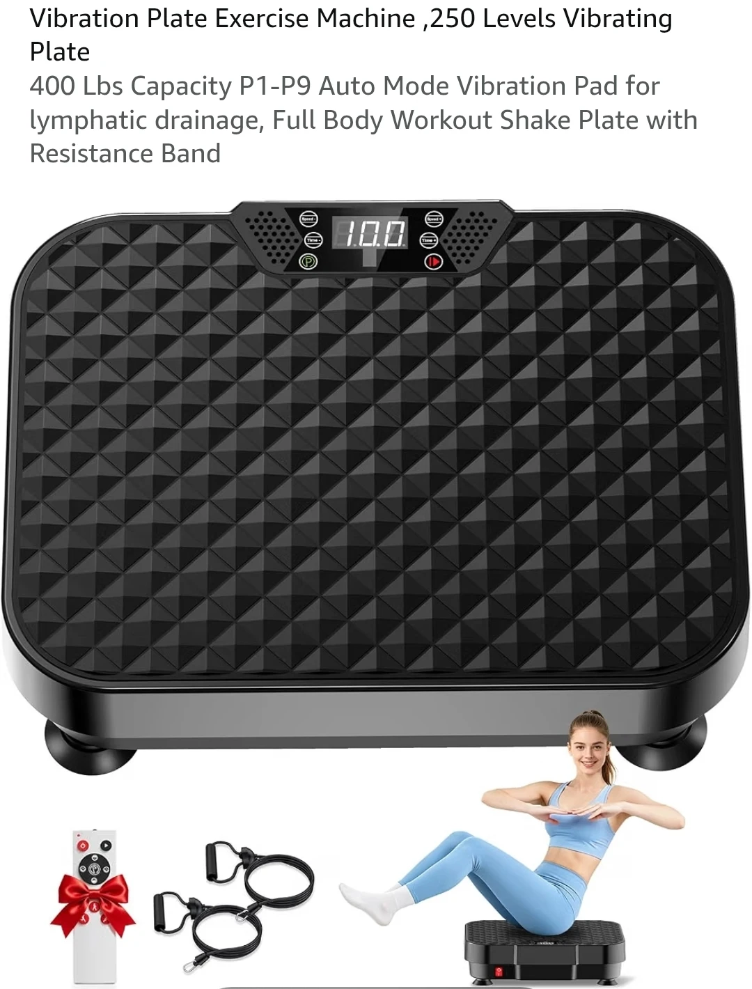 Homepoweron vibration plate excersie machine
