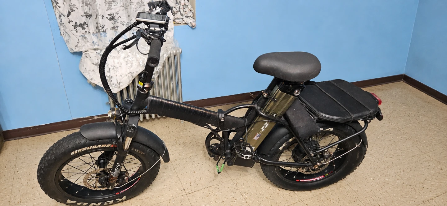 Folding Electric Fat Tire Bike