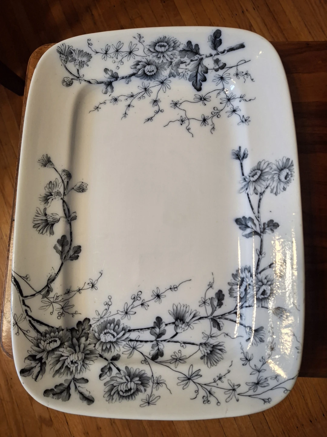 Vintage W.H. Grindley & Co Floral Serving Platters - photo 2