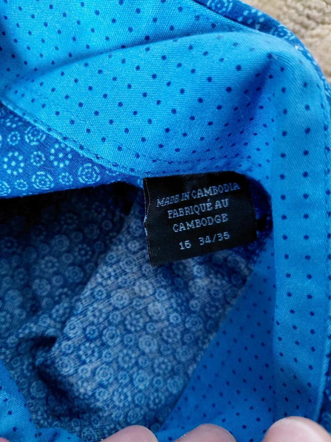 English Laundry blue dress shirt - photo 2