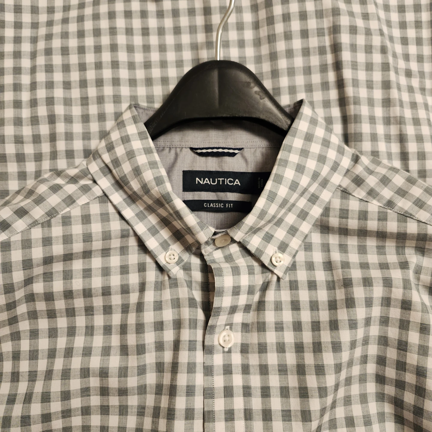 Two Nautica Classic Fit Gingham Shirts - photo 2