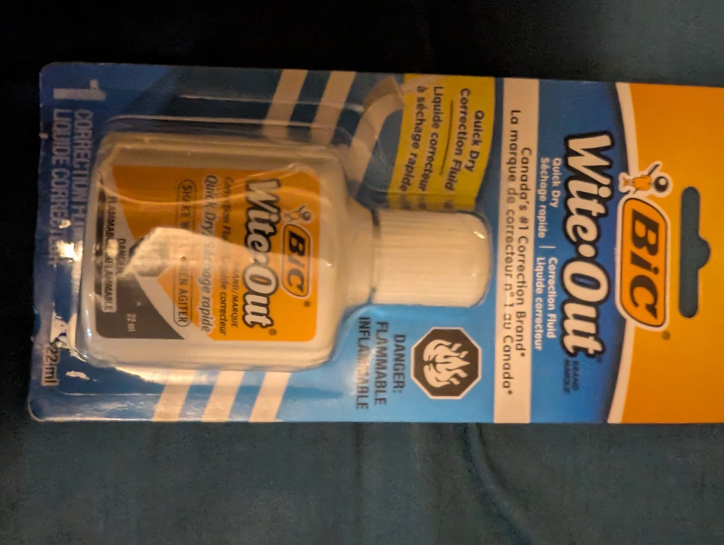 BIC Wite-Out Quick Dry Correction Fluid