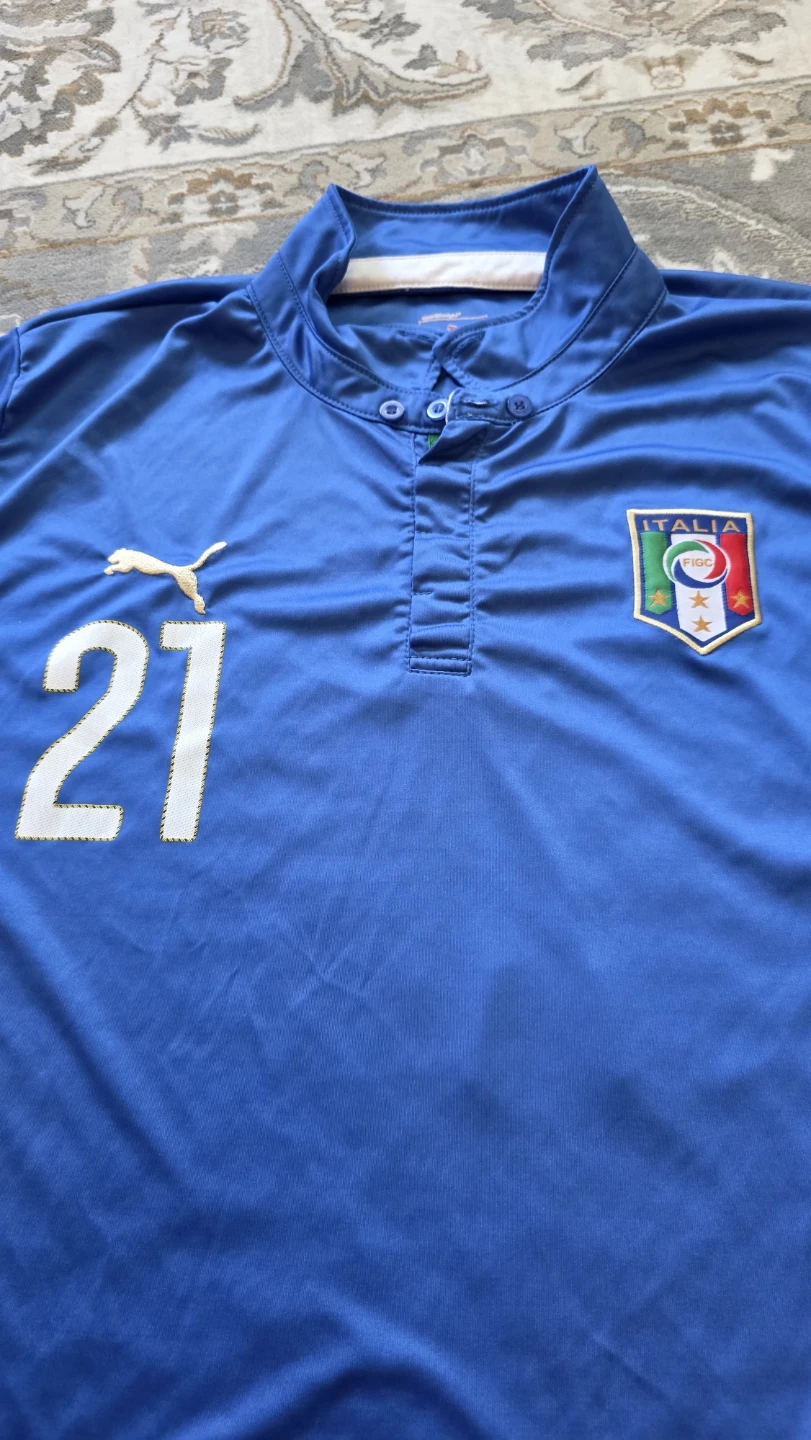 Pirlo #21 vintage 2014 Italy national team jersey - photo 4
