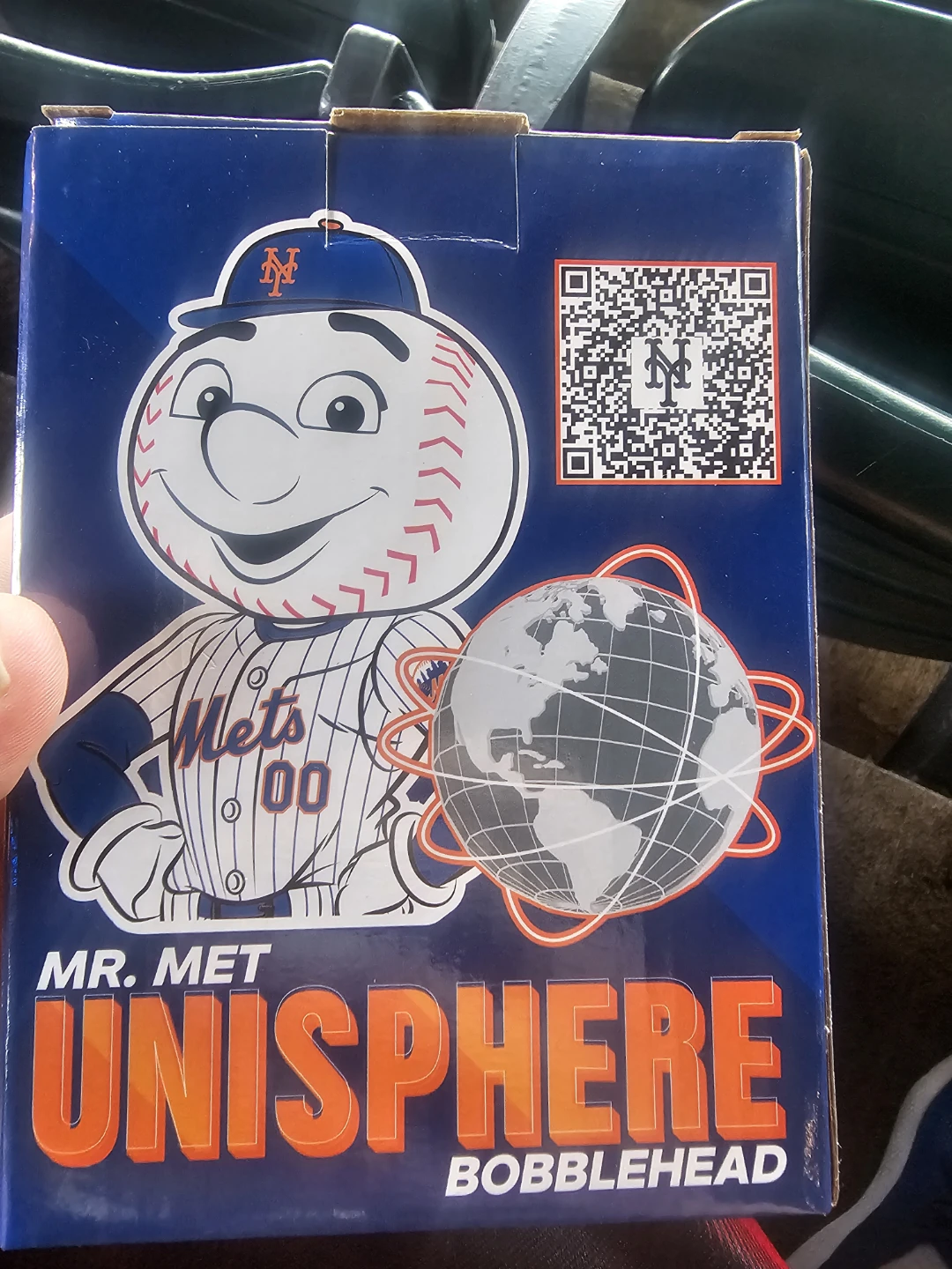 New York Mets Mr. Met Lightup Bobblehead - photo 2