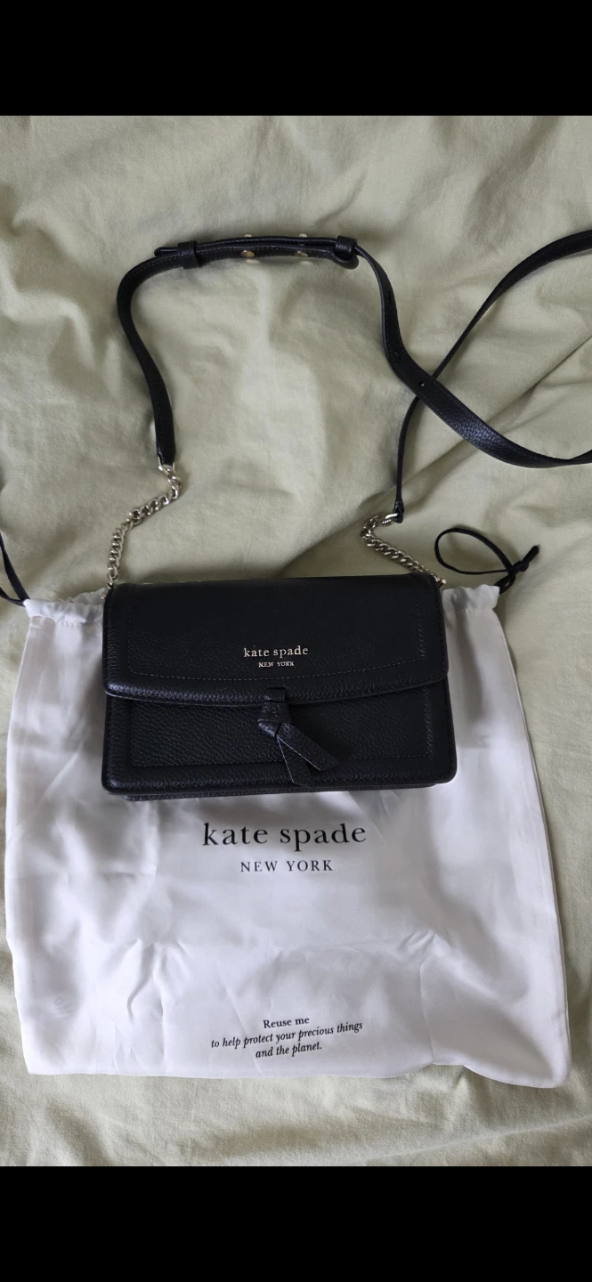 [Never worn] Kate Spade New York Black Crossbody Bag
