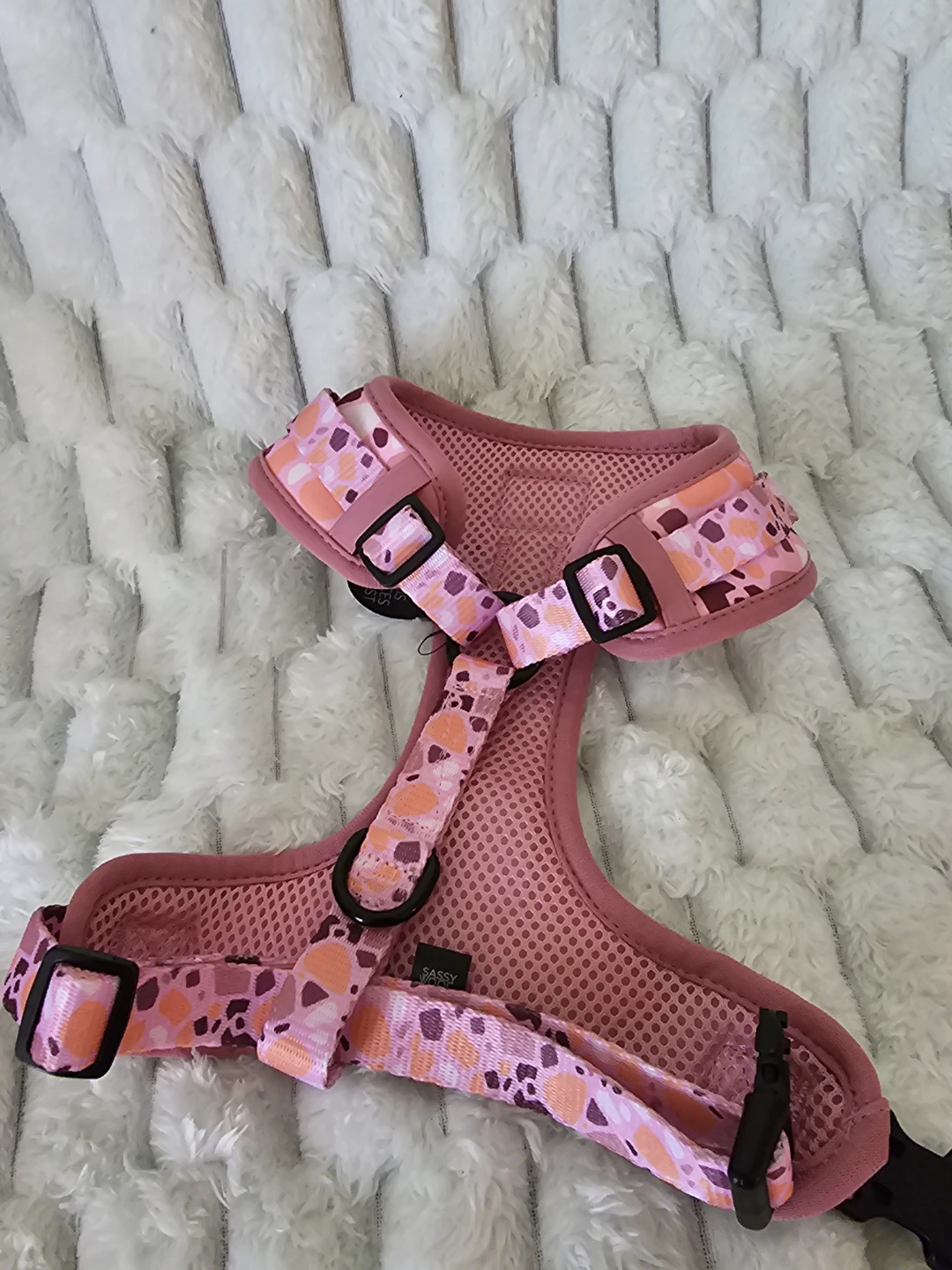 Sassy Woof Dog Harness - Pink - photo 3