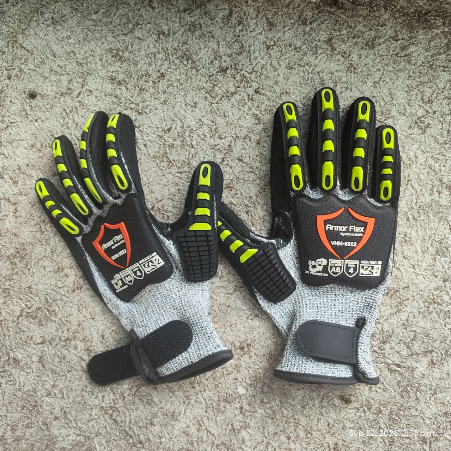 Firm Grip Impact Resistant Work Gloves - photo 2