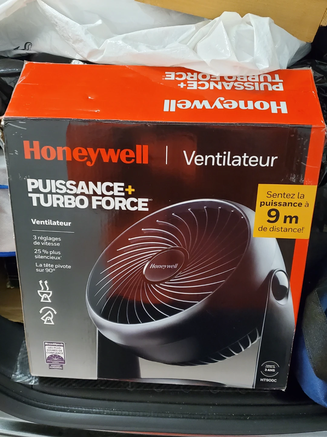 Honeywell TurboForce Air Circulator Fan HT900C