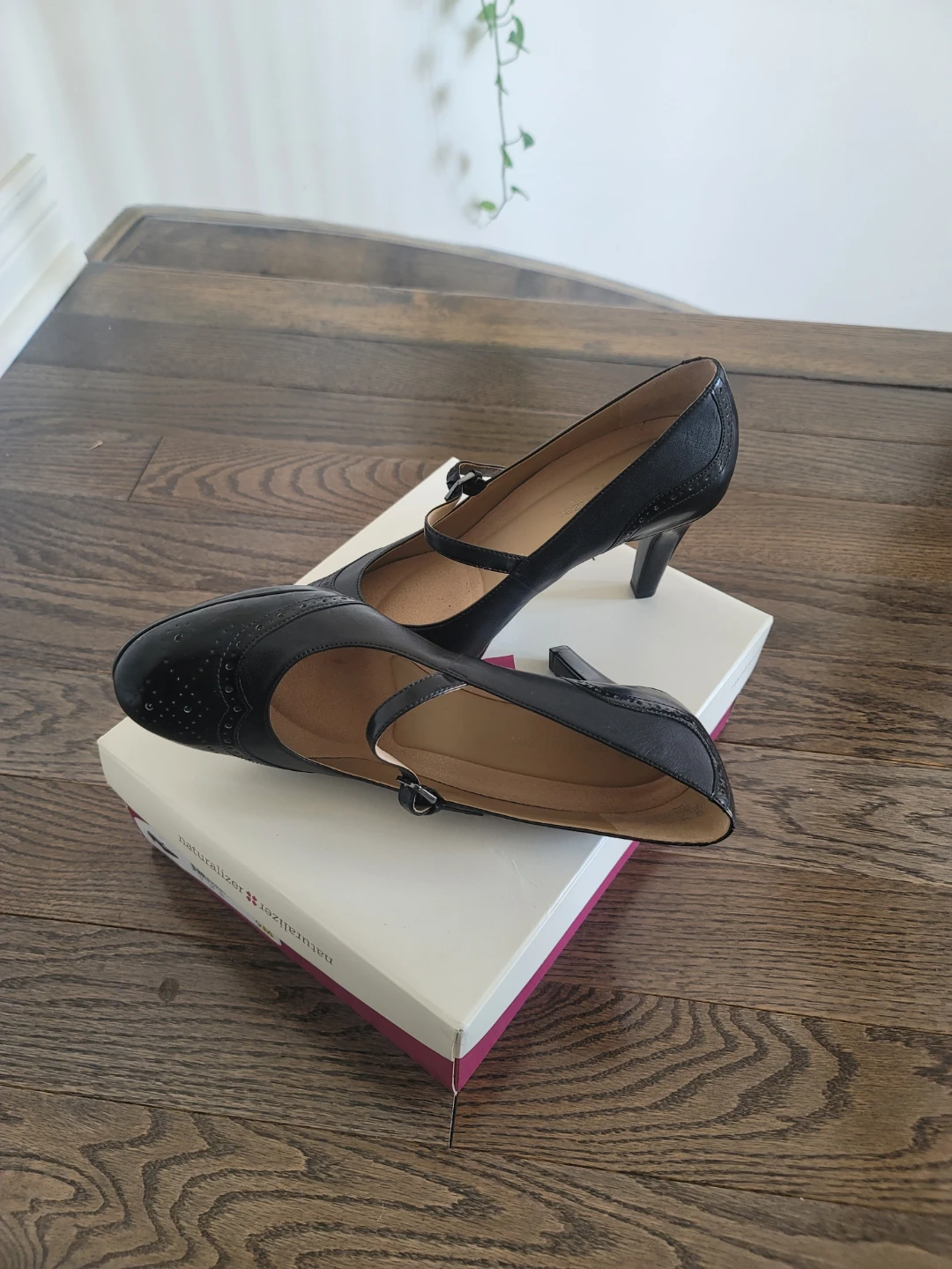 Naturalizer Black Mary Jane Heels