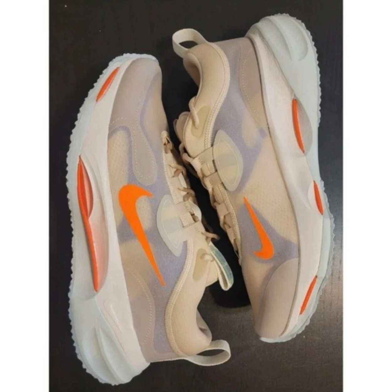 Nike Sneakers in Cream and Orange