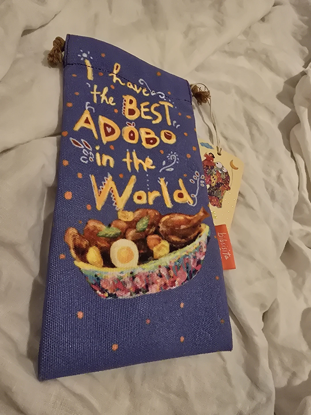 Bibsisita Adobo lootbag drawstring  BNWT
