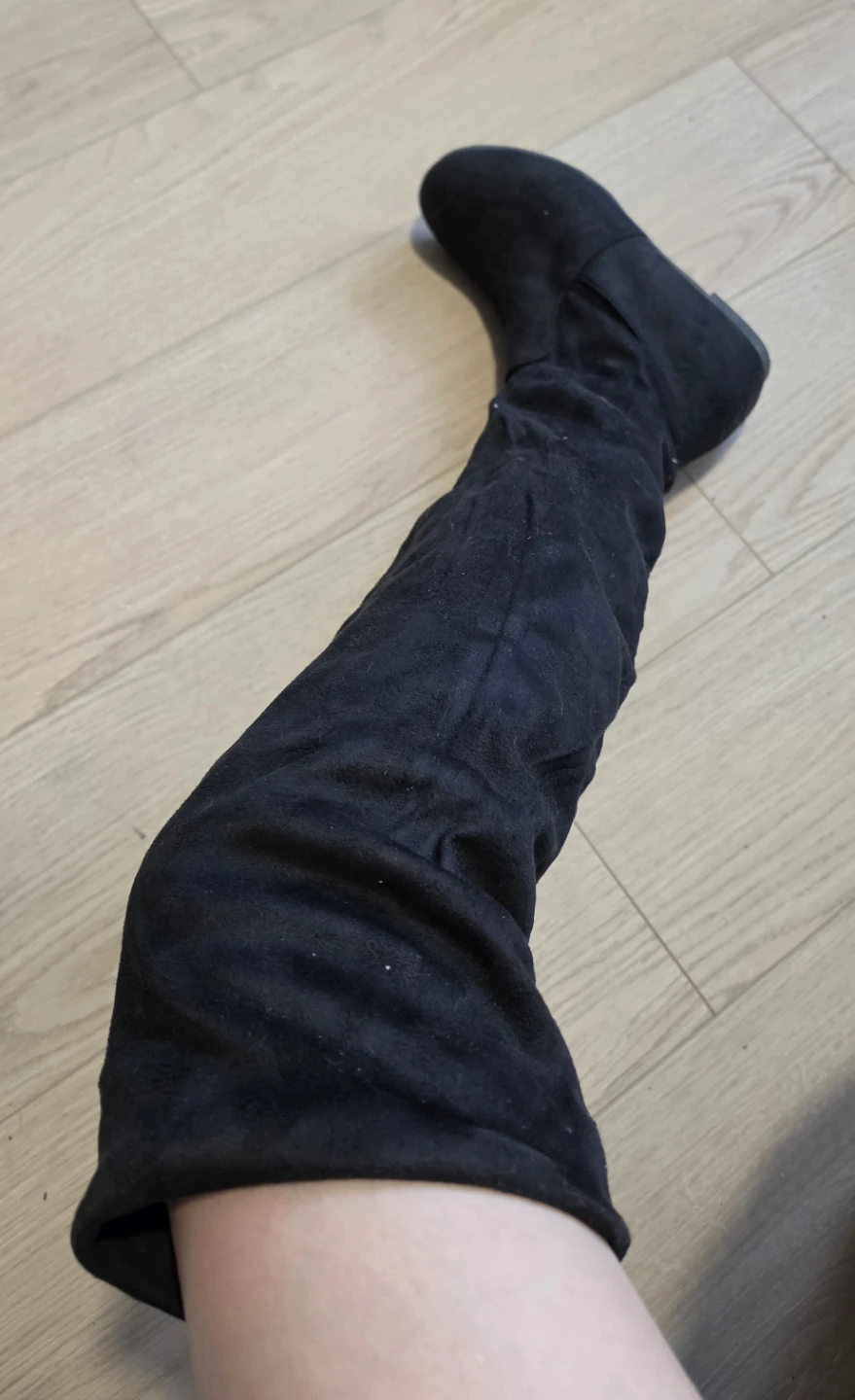 COSPLAY Synthetic Black Over-the-Knee Boots - photo 3