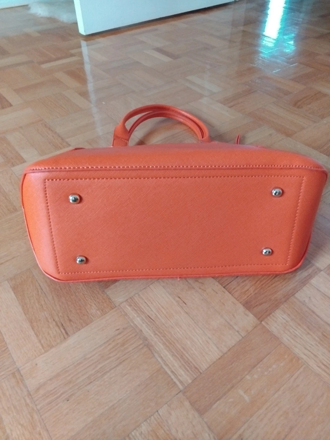 New orange tote bag with shoulder strap - photo 5