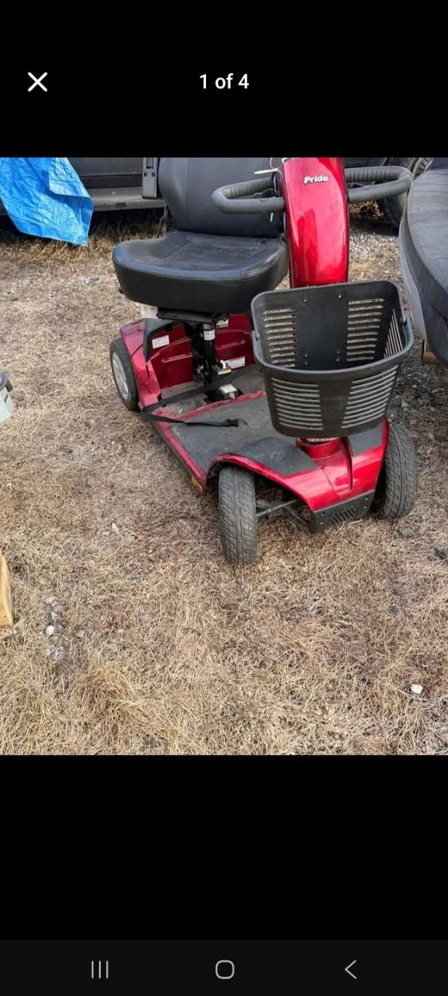 Pride Mobility Scooter